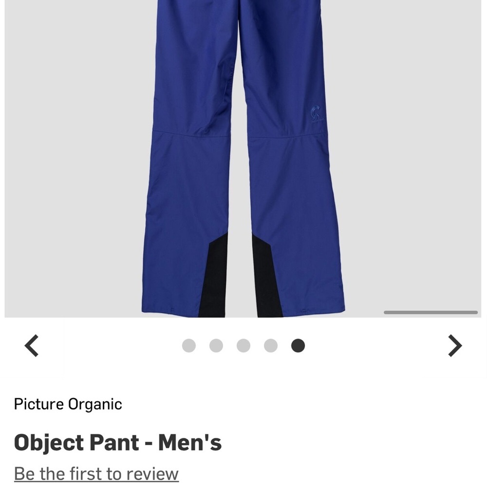 Picture ski pants NWT XL LIFE TIME WARRANTY